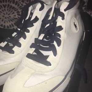White Polo Ralph Lauren Keanu Sneakers (USED)